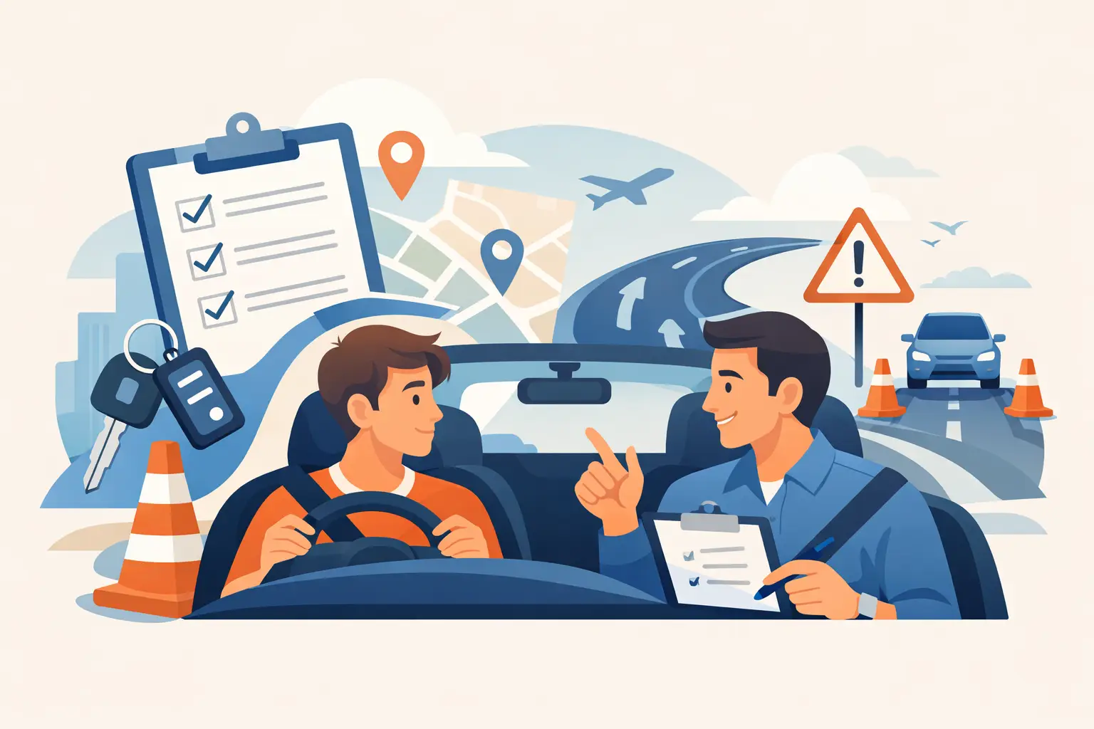 Erste Fahrstunde vorbereiten: 9 Tipps