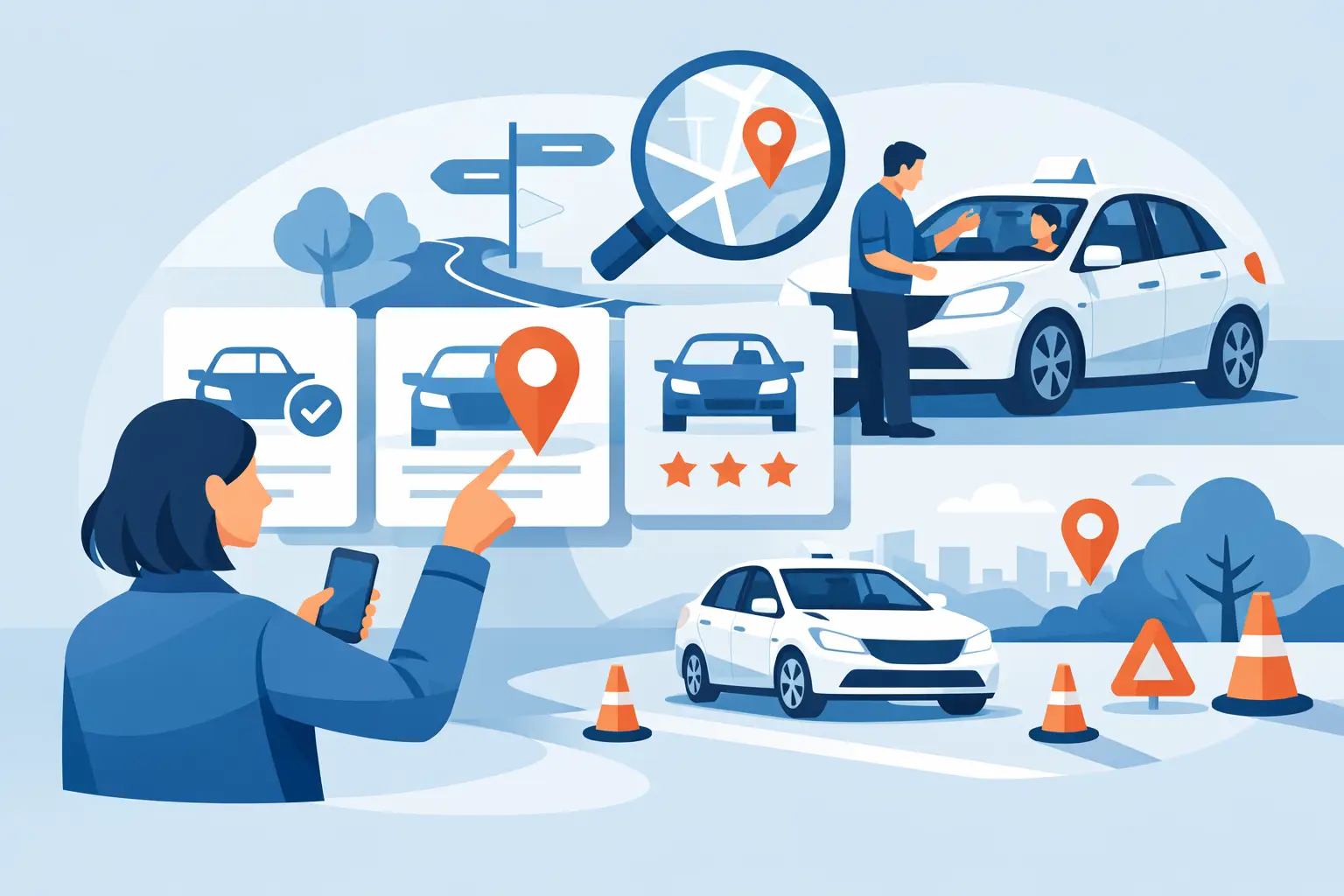 Fahrschule in der Nähe richtig auswählen