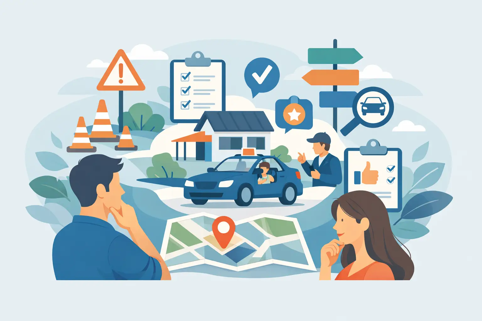Fahrschule auswählen - worauf achten?