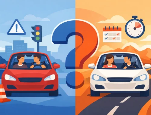 Fahrschule oder Intensivkurs – was passt?