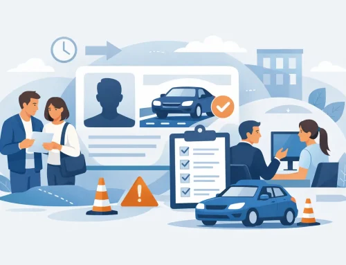 Wie läuft die Führerscheinanmeldung ab?