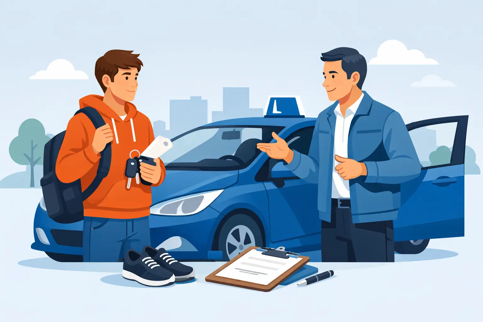 Erste Fahrstunde - was mitbringen?
