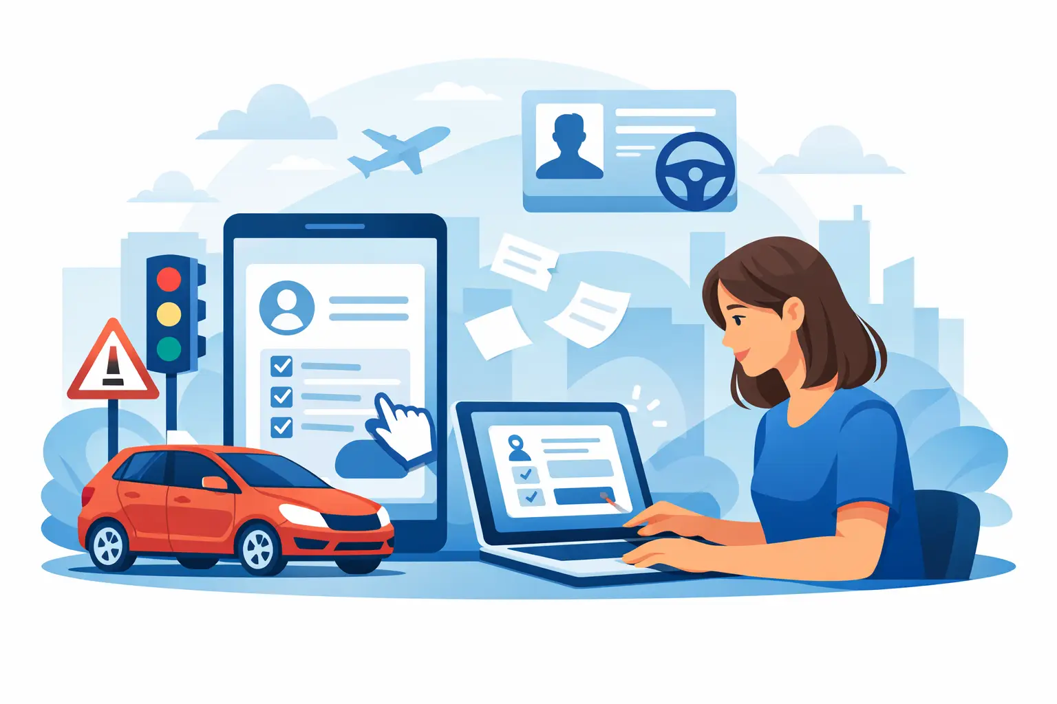 Fahrschule Anmeldung online ausfüllen