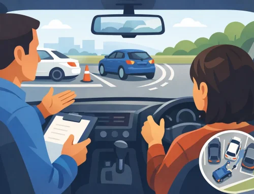 Parken lernen: Tipps für ruhige Fahrstunden