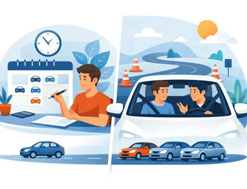 Fahrstunden regelmäßig oder gebündelt planen
