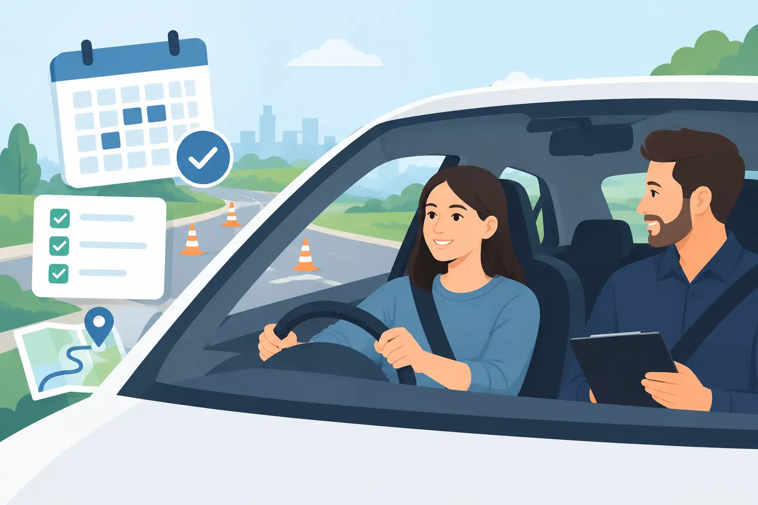 Fahrstunden optimal planen und sicher lernen